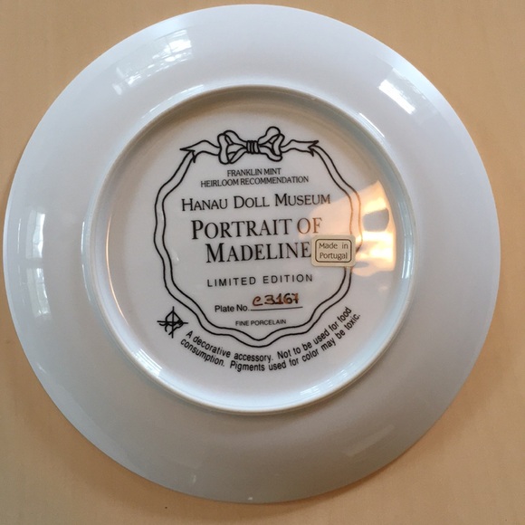Franklin Mint Hanau Doll Museum Plates (Lot of 5) Cute yet Creepy Dolls Vintage - Picture 4 of 12